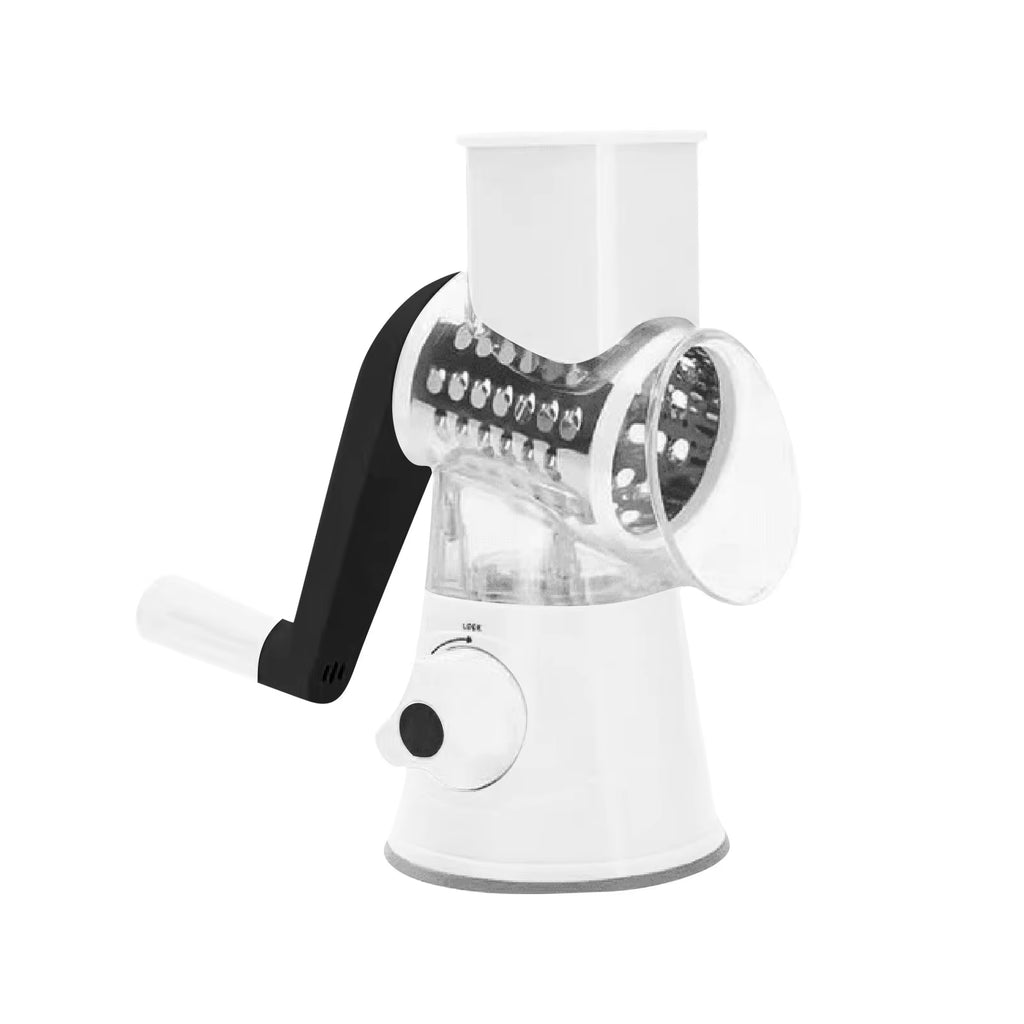 SliceMate Pro – Multi-Functional Hand-Cranked Vegetable Cutter & Grater for Effortless Kitchen Prep